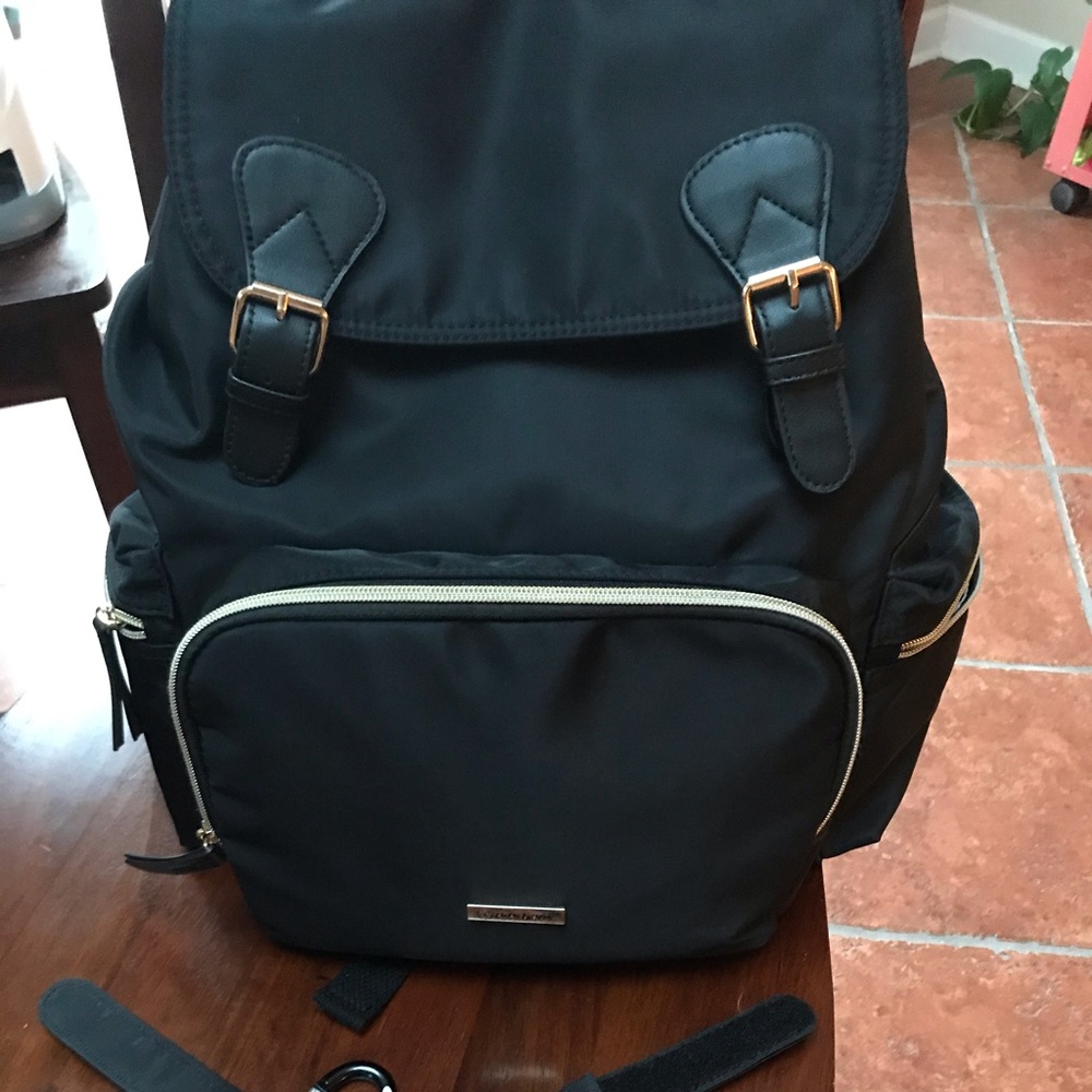 Backpack diaper bag